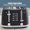 West Bend 4-Slice Toaster, in Black TTWB4SBK13 - alternate 7