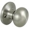 Prosource Dummy Knob, TF Design, 1-3/8 to 1-3/4 in Thick Door, Stainless Steel, 65.7 mm Rose/Base TFX240V-PS - alternate 1