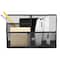 Lockermate Magnetic Pencil Holder, Locker Organizer with 3 Mesh Storage Compartments, Black 5045-BLK - alternate 5