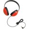 Califone Listening First Stereo Headphone 2800-RD - Headphones ( ear-cup ) - red 2800RD - alternate 1