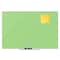 Fab Glass And Mirror Frameless Magnetic Glass Board 36in x 48in, Green Surface Glass Board - Includes Magnets, Markers MB36x48-SB602 - alternate 1