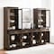 Crosley Stanton 3-Piece Sideboard And Glass Door Pantry Set KF33036CO - alternate 8
