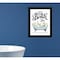 Homeroots Hot Bath Black Framed Print Bathroom Wall Art 530061 - alternate 3