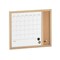 Martha Stewart Everette 24in.x18in. Magnetic Dry Erase Calendar and Crk Board Combo w/Mrkr, Mgnts, and Psh Pns BR-PM-COM-MW4C1-4561-LN-MS - alternate 1