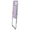 Leisuremod Lawrence Acrylic Folding Chair with Metal Frame, Magenta, 2PK LF19PU2 - alternate 9