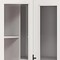 Homeroots 71" White Wood Four Door Corner Combo Dresser 617973 - alternate 15