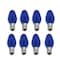 Ilc Replacement Incandescent Bulb, 7W, 120V, C7, Candelabra (E12), 10PK BULBRITE 7C7B - alternate 2