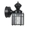 Globe Franklin Motion-Sensing Wall Lantern, LED Lamp, Black Fixture, Matte Black Fixture 60000001 - alternate 7