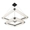 Euf Neoness, Chandelier, 8-Light, 34", Matte Black, Clear Glass 50054-022 - alternate 7