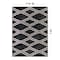 World Rug Gallery Southwestern Geometric Area Rug 7 ft 10 in x 10 ft Black WR92BLACK8X10 - alternate 8