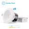 Infibrite 4 In 12W 5CCT Color Selectable LED Recessed Downlight, 1200 Lumens, Triac Dimmable, 6PK IB-023-8-12W-WH-6PK - alternate 1