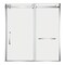 Kingston Brass 60" W x 60" H Left Handed Tub Door, Polished Chrome SSD60608SL1 - alternate 1