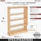 Rev-A-Shelf Maple Wood; Steel, Natural Maple, 6 in W, 30 in H, 23 in D 432-BF-6C - alternate 3