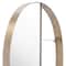 Homeroots 34" Bronze Oval Steel Framed Accent Mirror 391644 - alternate 4