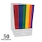 C-Line Products 8-1/2" x 11" Assorted 2-Pocket Laminated Paper Portfolio with Prongs, 1/EA 06420 - alternate 8