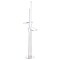 Jonathan Y Sketch 64 in. Minimalist Dimmable Metal Integrated LED Floor Lamp, Chrome JYL7028A - alternate 9