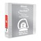 Bazic Products Slant D Ring View Binder with 2 Pockets, 2", White 3151 - alternate 1