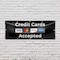 Signmission Credit Cards Accepted, 48 Inch x 120 Inch, Vinyl Banner B-120-30533 - alternate 4