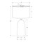 Monarch Specialties Lighting, 27"h, Table Lamp, Black Ceramic, Beige Shade, Contemporary, Modern I 9906 - alternate 3