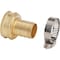Best Garden 3/4'' Female Brass Hose End Repair Hose Coupling GB9411-3/4 - alternate 1