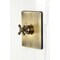 Kingston Brass Single-Handle Pressure Balanced Tub and Shower Faucet, Antique Brass KB6343BX - alternate 4
