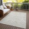 Homeroots 5' X 8' Beige And Tan Animal Print Washable Indoor Outdoor Area Rug 600583 - alternate 8