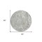 Homeroots 8' Ivory Taupe And Beige Round Abstract Washable Indoor Outdoor Area Rug 577159 - alternate 7
