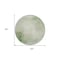 Homeroots 8' Artichoke Green Round Geometric Washable Indoor Outdoor Area Rug 608084 - alternate 9