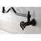 Kingston Brass Wall Mount Pot Filler Faucet, Oil Rubbed Bronze KS2105CG - alternate 6