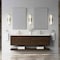 James Martin Vanities Allamari 72" Double Vanity, Sable w/ 3 CM Siberian Silestone Top D640-V72-SBL-WSFR - alternate 10