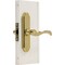 Larson M2 Brass Storm Door Leverset CH3020701 - alternate 6