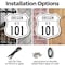 Signmission Oregon Route Marker Shield Sign Us 101, 6 Inch X 6 Inch, Plastic Sign SHI-P-6-427 - alternate 4