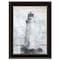 Homeroots Lighthouse 2 Black Framed Print Wall Art 406712 - alternate 1
