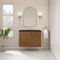 James Martin Vanities Laurent 36" Single Vanity, Honey Oak w/ 3 CM Phantome Eclos Top 545-V36-HNO-3PHT - alternate 9