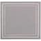 Homeroots 5' Gray And Ivory Square Indoor Outdoor Area Rug 545967 - alternate 8