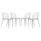Leisuremod Modern Dynamic Dining Chair, Clear, 4PK DC19CL4 - alternate 1