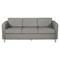 Office Star Products Pacific Sofa Couch, Steel PAC53-R112 - alternate 3
