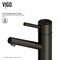 Vigo Noma Single Handle Single-Hole Bathroom Faucet in Matte Black VG01009MB - alternate 7