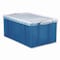 Really Useful Box Snap-Lid Storage Bin, 16.9 gal, 17.31in x 28in x 12.25in, Transparent Blue 64L TBL - alternate 4