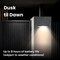 Techko Outdoor Solar Aluminum Long Wall Sconce with Motion Sensor & LED Lightbar, 8PK SML-3206-1-8PK - alternate 9