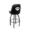Holland Bar Stool Co Logo Grizzly Nevada 30 in. Swivel Bar Stool with Black Wrinkle Finish L048 - alternate 1