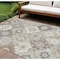Homeroots 8' X 10' Ivory Gold And Gray Southwestern Washable Indoor Outdoor Area Rug 632272 - alternate 1