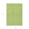 Homeroots 9' X 12' Lime Green And Ivory Striped Washable Indoor Outdoor Area Rug 595881 - alternate 9