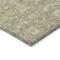 Homeroots 3' X 5' Taupe And Beige Floral Washable Indoor Outdoor Area Rug 604683 - alternate 9