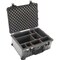 Pelican Black Protective Case, 22.07"L x 17.9"W x 10.42"D 015600-0050-110 - alternate 1