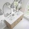 James Martin Vanities Breckenridge 60'' D Vanity, Whitewashed Oak, w/ Ethereal Noctis Quartz Top w/ Wireless Charger 330-V60D-WWO-FENC - alternate 10