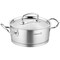 Korkmaz Proline Professional Series 7.3 Liter Stainless Steel Low Casserole with Lid in Silver A1171 - alternate 1