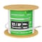Syston Cable Technology Cat 8 Ethernet Cable S/FTP Bulk, 1000ft White, 2000 MHz 22 AWG Solid Copper, CL2R CMR Riser-Rated BULK1588-1000WH - alternate 1