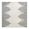 World Rug Gallery Bohemian Stripe Stain Resistant Area Rug 6 ft 6 in x 6 ft 6 in Square Cream 385CREAM6SQ - alternate 6