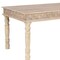 Homeroots 60" White Solid Wood Dining Table 521835 - alternate 9